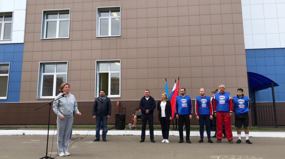 Алексей Солдатенко принял участие в спортивных мероприятиях в Лесном городке