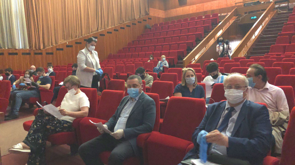 Алексей Солдатенко принял участие в первом после карантина очном заседании партчаса