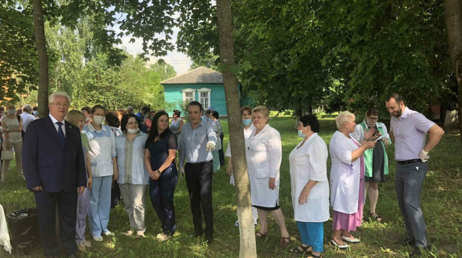 Алексей Солдатенко посетил празднование Дня медика в Перхушковской больнице