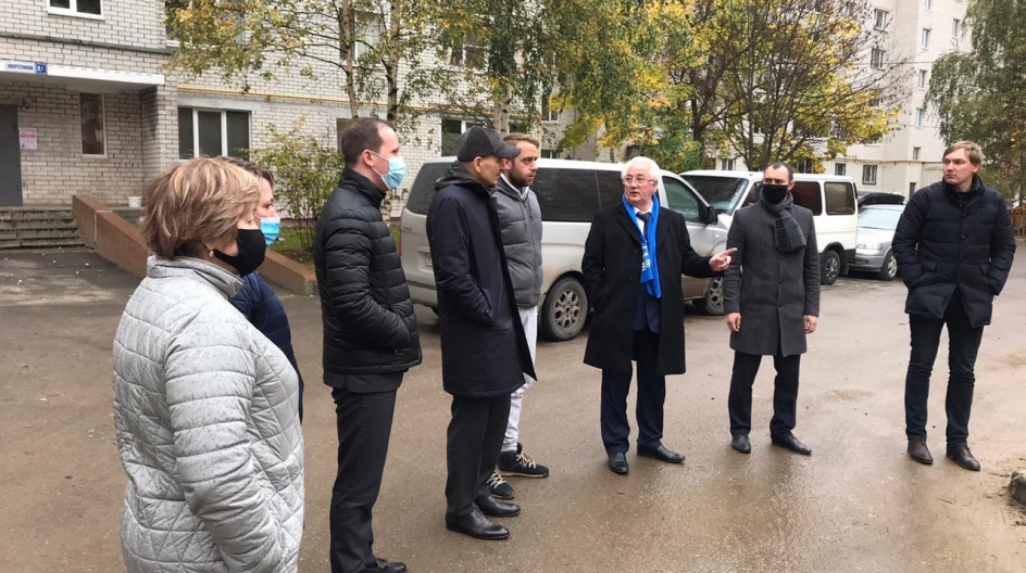 Алексей Солдатенко проверил ход проведения комплексного благоустройства в посёлке Лесной Городок