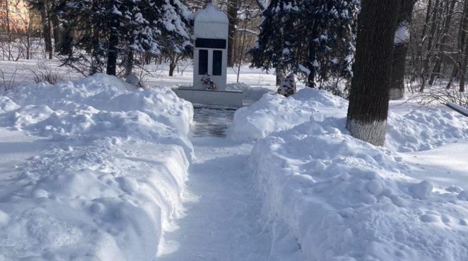 Алексей Солдатенко проинспектировал ход ликвидации последствий сильных снегопадов в поселке ВНИИССОК