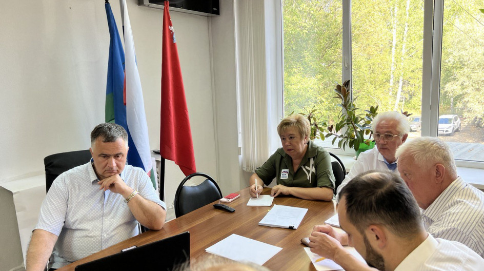 Алексей Солдатенко принял участие в рабочем совещании по проблемным вопросам на территории Больших Вязём